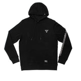 RISE WITH HOODIE BLACK WHITE
