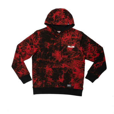 CAMINO HOODIE RED BLACK