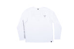 PSYCH L/S TEE-WHITE