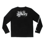PURELY FOR L/S TEE-BLACK